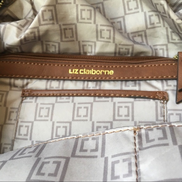 LIZ CLAIBORNE Women’s Black White and Tan Purse - Picture 11 of 11